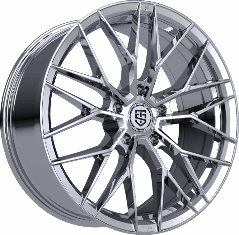 TIS Motorsports 505C 17x7.5 Cast Aluminum Wheel with 5x120 Bolt Pattern and +35 Offset