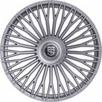 TIS Motorsports 507S 20x8.5 Cast Aluminum Wheel with 5x4.50 and 5x120 Bolt Patterns, +35 Offset