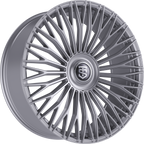 TIS Motorsports 507S 22x9 Cast Aluminum Wheel with 5x4.50 and 5x120 Bolt Pattern, +40 Offset