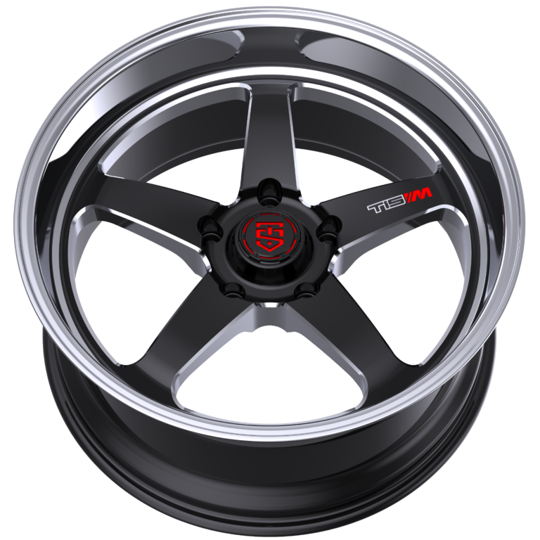 TIS Motorsports 508BM 20x9.5 Cast Aluminum Wheel with 5x5.00 Bolt Pattern and +00 Offset