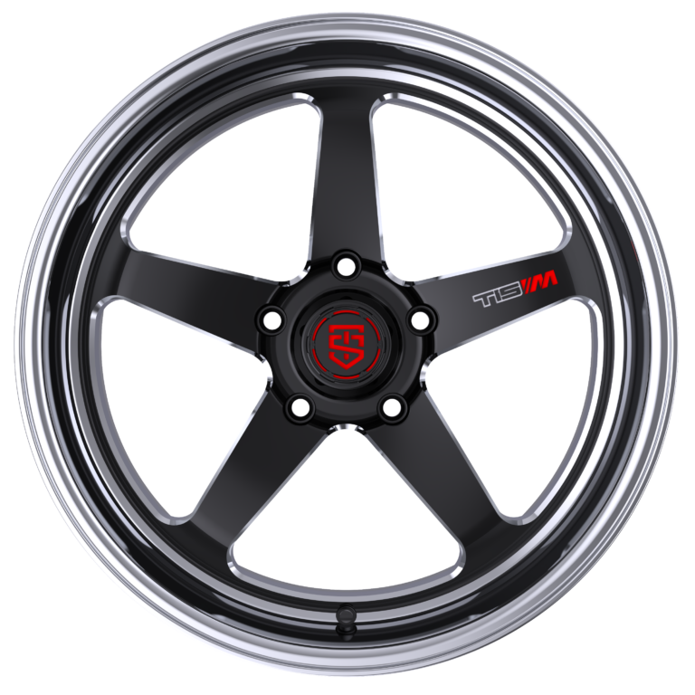 TIS Motorsports 508BM 20x8.5 Cast Aluminum Wheel with +35 Offset, 5x120 Bolt Pattern