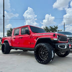 TIS 544BM 22x12 Cast Aluminum Off-Road Wheel with 8x6.50 Bolt Pattern and -44 Offset