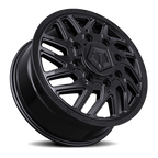 TIS 544B DUALLY WHEELS 8X210 - GLOSS BLACK - SET OF 6