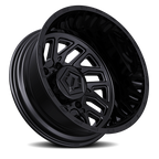 TIS 544B DUALLY WHEELS 8X210 - GLOSS BLACK - SET OF 6