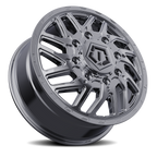 17X6.5 TIS 544C Front Dually Wheels with +129mm Offset and 8X210 Bolt Pattern - Chorme