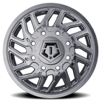 17X6.5 TIS 544C Front Dually Wheels with +129mm Offset and 8X210 Bolt Pattern - Chorme