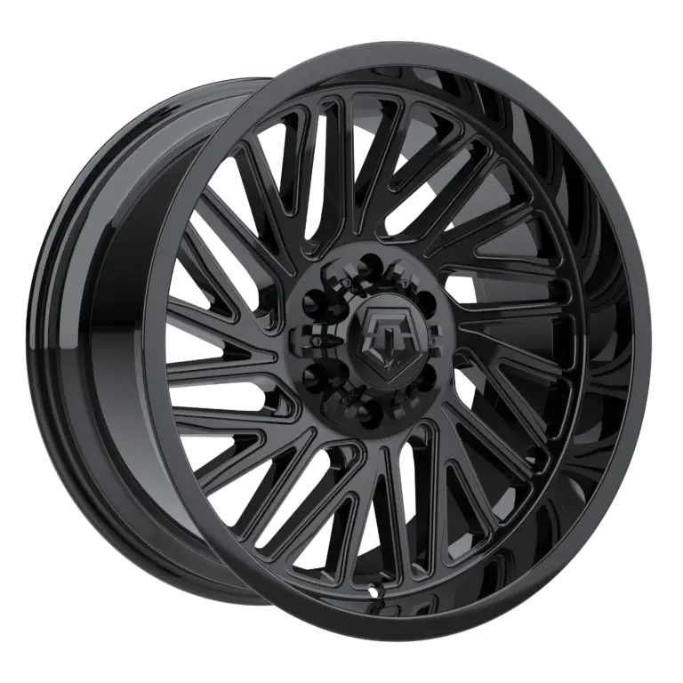20X9 TIS 553B OFF-ROAD WHEELS - 8X170 WITH +00 OFFSET - GLOSS BLACK