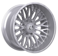 22X12 TIS 565BSM OFF-ROAD WHEELS - 6X5.50 WITH -44 OFFSET - SILVER