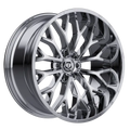 24X10 TIS 565C OFF-ROAD WHEELS - 6X5.50 WITH -24 OFFSET - CHROME