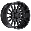 TIS 567B Aluminum Wheel - 20x10 Inches, 8x180 Bolt Pattern, -25 Offset