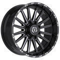 TIS 567BM 20x10 Aluminum Wheel with 8x170 Bolt Pattern and -25 Offset
