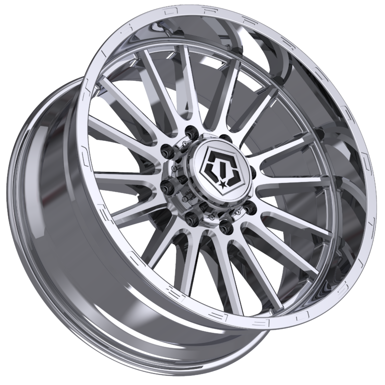 TIS 567C Aluminum 22x12 Wheel with 8x180 Bolt Pattern and -44 Offset