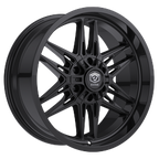 Edge Off Road 303B Cast Aluminum 22x12 Wheel with 5x5.00 / 5x5.50 Bolt Pattern and -44 Offset