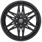 Edge Off Road 303B Cast Aluminum 22x12 Wheel with 5x5.00 / 5x5.50 Bolt Pattern and -44 Offset