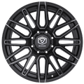 Edge Off Road 306BM 20x9 Cast Aluminum Wheel with 6x135 and 6x5.50 Bolt Pattern, +18 Offset