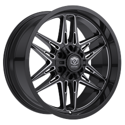 Edge Off Road 20x9 Cast Aluminum Wheel (Part Number 303BM-2096800) - 6x135 / 6x5.50 Bolt Pattern, +00 Offset