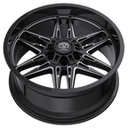 Edge Off Road 20x9 Cast Aluminum Wheel - Multi Bolt Pattern, +0 Offset, Hub Bore 78.1mm, Model 303BM