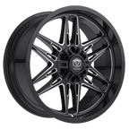 Edge Off Road 303BM 20x10 Cast Aluminum Wheel with 6x135 and 6x5.50 Bolt Pattern, -19 Offset