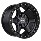 DROPSTAR TRAIL SERIES 604SB WHEELS 5X5.0(127) & 5X5.5(139.7) - SATIN BLACK
