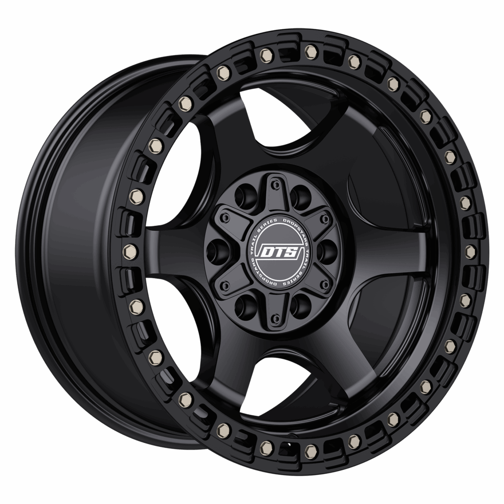 DROPSTAR TRAIL SERIES 604SB WHEELS 6X5.5(139.7) & 6X135 - SATIN BLACK