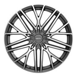 Motiv 437MB 22x9 Cast Aluminum Wheel with 5x115/5x120 Bolt Pattern and +20 Offset