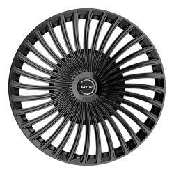 Motiv 438B-2295515 22x9 Cast Aluminum Wheel with 5x115 / 5x120 Bolt Pattern and +15 Offset
