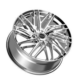 Motiv 429C-2295940 22x9 Cast Aluminum Wheel with 5x112 and 5x4.50 Bolt Pattern +40 Offset
