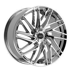Motiv 429C-2295940 22x9 Cast Aluminum Wheel with 5x112 and 5x4.50 Bolt Pattern +40 Offset