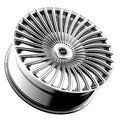 Motiv 438C 24x9.5 Cast Aluminum Wheel with 5x115/5x120 Bolt Pattern and +15 Offset