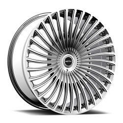 Motiv 438C-2296825 22x9 Cast Aluminum Wheel with 6x135 and 6x5.50 Bolt Pattern, +25 Offset