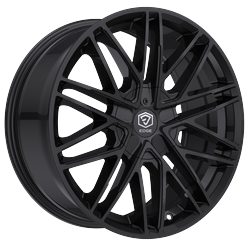 Edge Street 352B Series 20x8.5 Cast Aluminum Wheel with 5x112 and 5x4.50 Bolt Pattern, +40 Offset