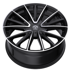 Edge Street 353MB 18x8 Cast Aluminum Wheel with 5x108 / 5x4.50 Bolt Pattern and +40 Offset