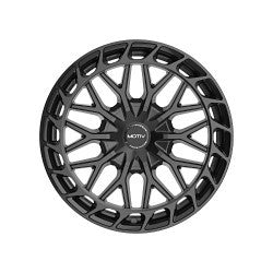 Motiv 442B Alloy Wheel 17x7.5 inches with 5x112 / 5x4.50 Bolt Pattern, +40 Offset, Cast Aluminum Finish