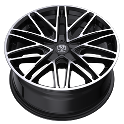 Edge Street 352MB 18x8 Cast Aluminum Wheel with 5x4.50 / 5x120 Bolt Pattern and +40 Offset