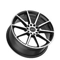 Motiv 431MB Elicit 16x7.5 Cast Aluminum Wheel for 5x108 and 5x4.50 Bolt Patterns, +40 Offset