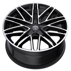 Edge Street 352MB 20x8.5 Cast Aluminum Wheel with 5x108 and 5x4.50 Bolt Patterns, +40 Offset