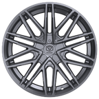 Edge Street 352A 17x7.5 Cast Aluminum Wheel with 5x4.50 and 5x120 Bolt Patterns, +40 Offset