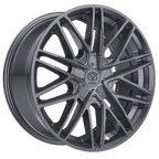 Edge Street 352A 17x7.5 Cast Aluminum Wheel with 5x4.50 and 5x120 Bolt Patterns, +40 Offset