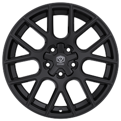 Edge Street 356B Series 18x8 Cast Aluminum Wheel with 5x108 and 5x4.50 Bolt Pattern, +40 Offset