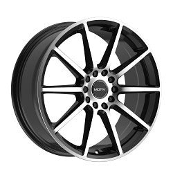 Motiv 431MB Elicit 18x7.5 Cast Aluminum Wheel with 5x112 and 5x4.50 Bolt Patterns, +40 Offset