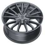 Edge Street 353A 18x8 Cast Aluminum Wheel with 5x112 & 5x4.50 Bolt Pattern, +40 Offset