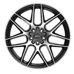 Motiv 435MB Foil 20x8.5 Cast Aluminum Wheel with 5x4.50 and 5x120 Bolt Pattern, +40 Offset