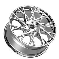 Motiv 430C Maestro 18x8 Cast Aluminum Wheel with 5x4.50 and 5x120 Bolt Patterns, +40 Offset