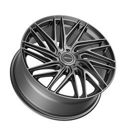 Motiv 429G-8805740 18x8 Cast Aluminum Wheel with 5x4.50 and 5x120 Bolt Pattern, +40 Offset