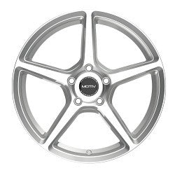 Motiv 433MS Blade 16x7.5 Cast Aluminum Wheel with 5x100 Bolt Pattern and +40 Offset