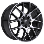 Edge Street 356MB 20x8.5 Cast Aluminum Wheel with 5x108 and 5x4.50 Bolt Patterns, +40 Offset