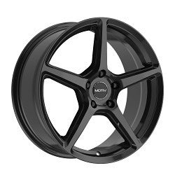 Motiv 433B Blade 18x7.5 Cast Aluminum Wheel with 5x108 Bolt Pattern and +40 Offset