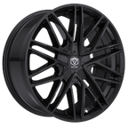Edge Street 352B Alloy Wheel 17x7.5 inches, 5x100 / 5x4.50 Bolt Pattern, +40 Offset, Cast Aluminum, Hub Bore 73.1mm