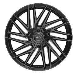 Motiv 429B-2295740 22x9 Cast Aluminum Wheel with 5x4.50 and 5x120 Bolt Pattern, +40 Offset