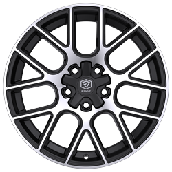 Edge Street 356MB 20x8.5 Cast Aluminum Wheel for 5x112 and 5x4.50 Bolt Patterns with +40 Offset